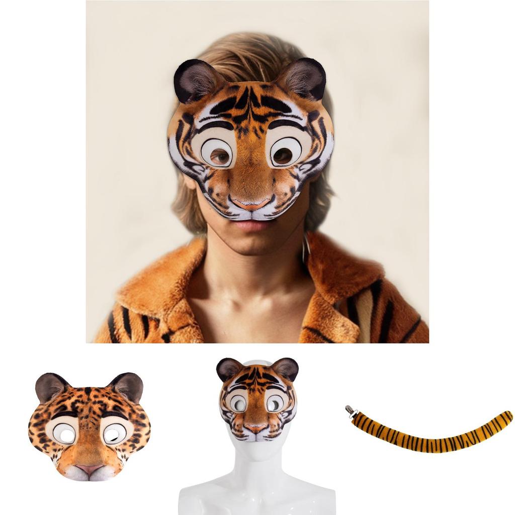 Halloween Eva Cartoon Tiermasken für Kostümparty und Cosplay