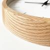KATOMOKU Muku Clock 18 Oak Wall Clock with Continuous Second Hand km-129OA 306mm (quartz Clock)