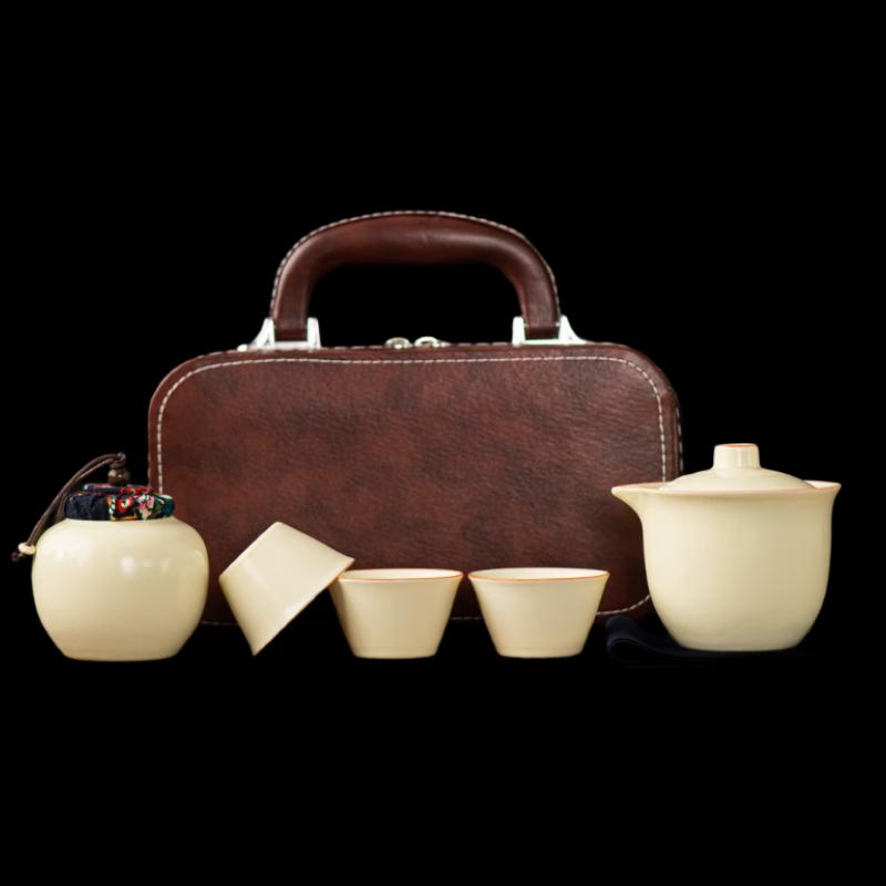 Shangqi Ru Kiln Ceramic Quick Tea Set