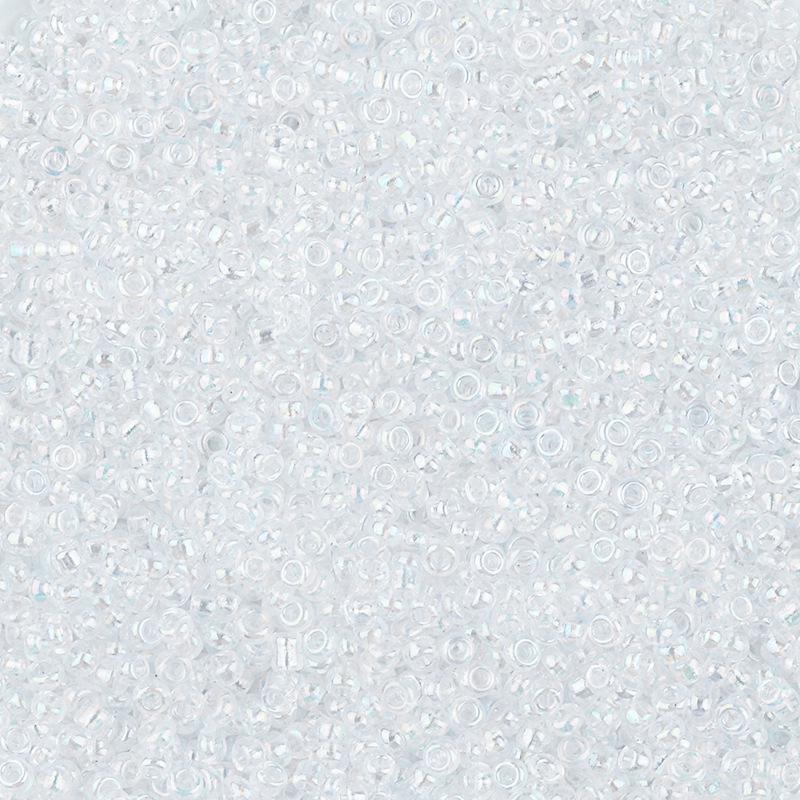 2mm Transparent Iridescent AB Glass Seed Beads for DIY Bracelets