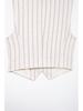 Autumn 2024 Women's European & American Style Striped Vest and Shorts Set