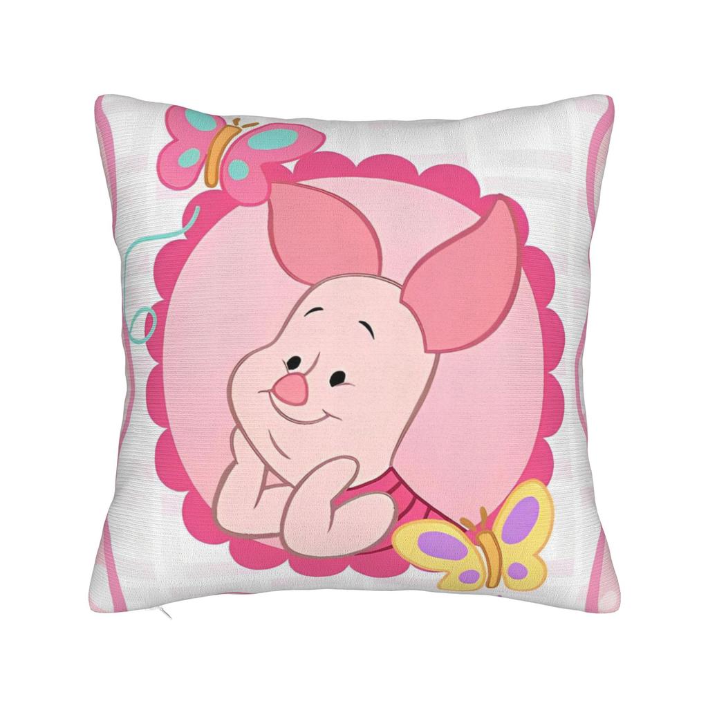 Winnie The Pooh Square Pillowcases Polyester Bed Car Cute Honey And Bee Cushion Case Cool Decor Throw Pillow Case 45*45