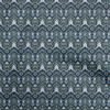 Cotton Cambric Dark Teal Blue Fabric African  Quilting Supplies Print Sewing Fabric By The Yard 42 Inch