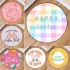 Easter Circular Carpet Living Room Balcony Mat Floormats Cute Children Cartoon Bedroom Bedside Area Carpets Rugs Home Decoration