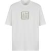 AE Logo Round Neck Short Sleeve T-Shirt Men Tops White XM000545-AF10361-U0009