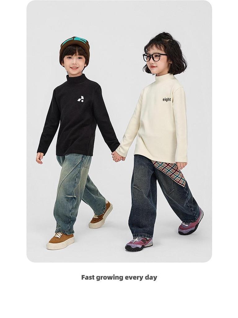 Fairy Tale Memory Boys' Winter T-Shirt 2025: Warm Autumn/Winter Top for Kids