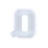 Alphabet Silicone Casting Mould Resin Letter Mold Keychain Pendant Capital Table Ornament Epoxy Mold DIY Jewelry Craft