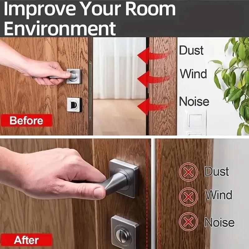 Self-adhesive Silicone Sealing Strip For Security Doors, I-beam Type For Doors, Soundproof, And -collision Strip For Entrance Doors,