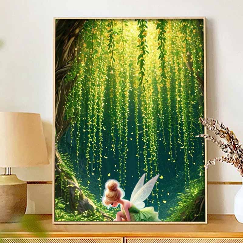 Disney diamond painting full of diamonds 5D fairy art home decoration creative handicrafts for wall decor