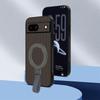 Premium PU Leather Magnetic Ring Stand Phone Case for Google Pixel 7a Business Style Protective Cover