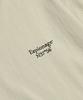 ESPIONAGE Minimal Logo Heavyweight Tee Sand