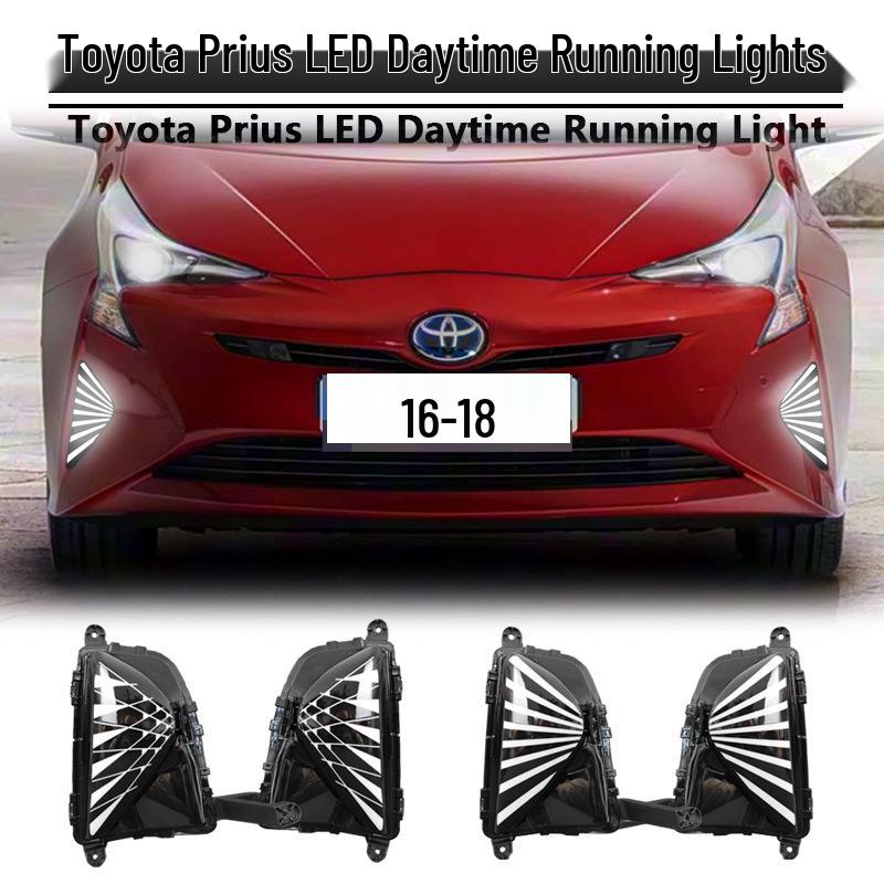16-18 Toyota Prius LED DRL & Front Fog Light Turn Signal Conversion Kit
