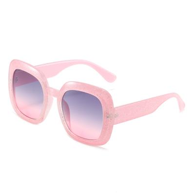 Large Square Sunglasses, Personalized Trendy Square Glasses, Glitter Sunglasses For Women