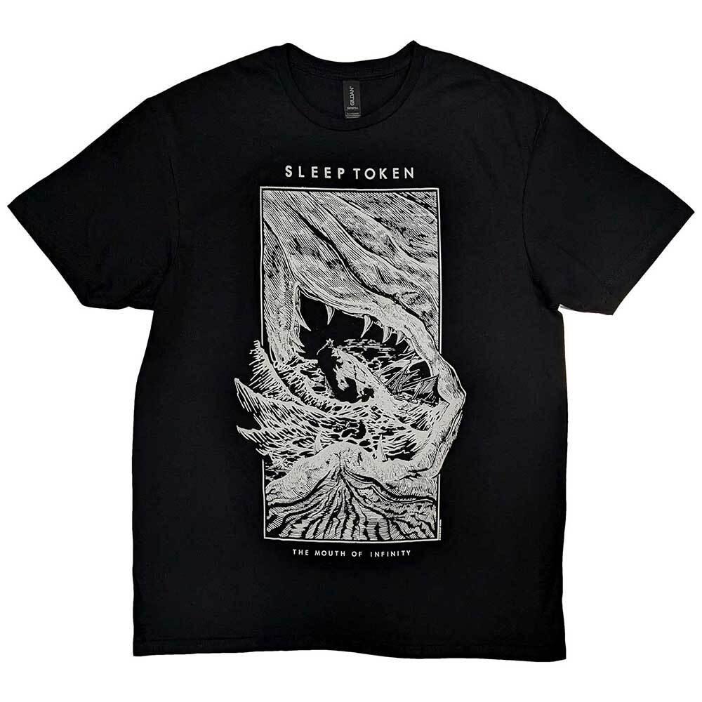 Sleep Token Mouth Of Infinity Black Unisex New Tshirt (Large Only) L