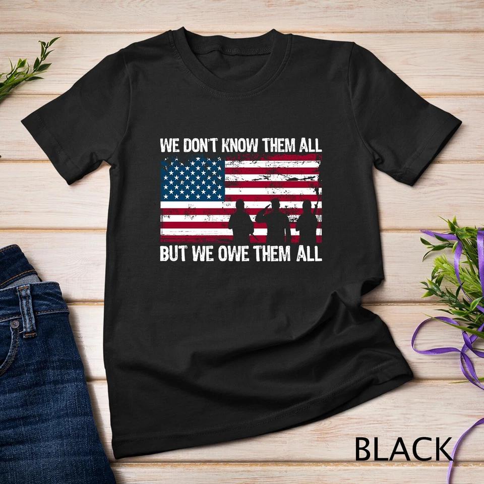 Memorial Day t-shirt, to remember our armed forces Unisex T-shirt L