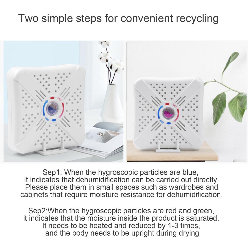 Dehumidifiers Moisture Absorbent Dehumidifier Silica Home Air Dryer Silent Small Air Dehumidifiers for Bathroom Office