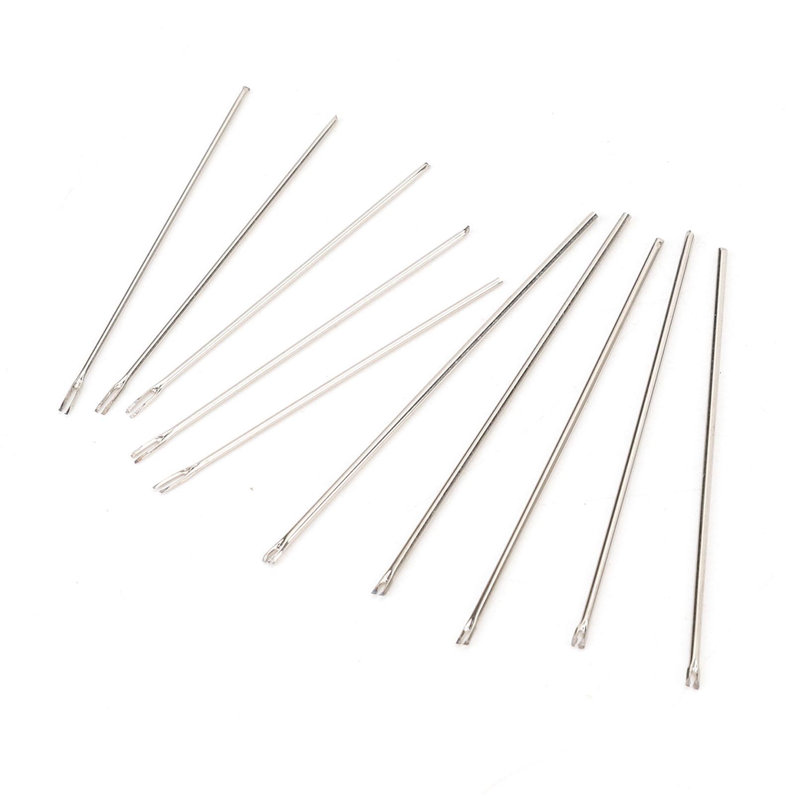 

10pcs Doll Hair Rerooting Tool Stainless Steel Wig Supplies Replacement Accessories Doll Rehairing Needles Tool 0.6mm