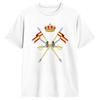 T-shirt Estiva Cavalleria Esercito Spagnolo 100% Cotone per Uomo Stampa Hipster T-shirt Manica Corta Abbigliamento Retrò Y2K
