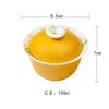 100 ml handbemalte Osmanthus-Gaiwan-Teeterrine mit Deckel, Teeschale, Teezubereitungsset, Teeschale, Geschirrzubehör, Geschenk