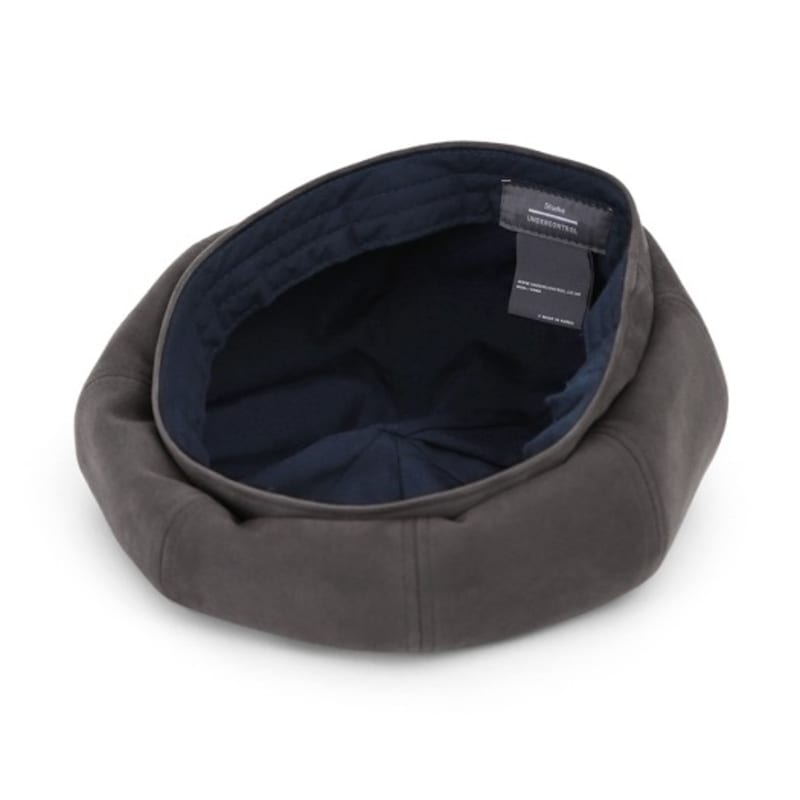 UNDERCONTROL Studio BREAD BERET / T SUEDE / SMOKE GREY