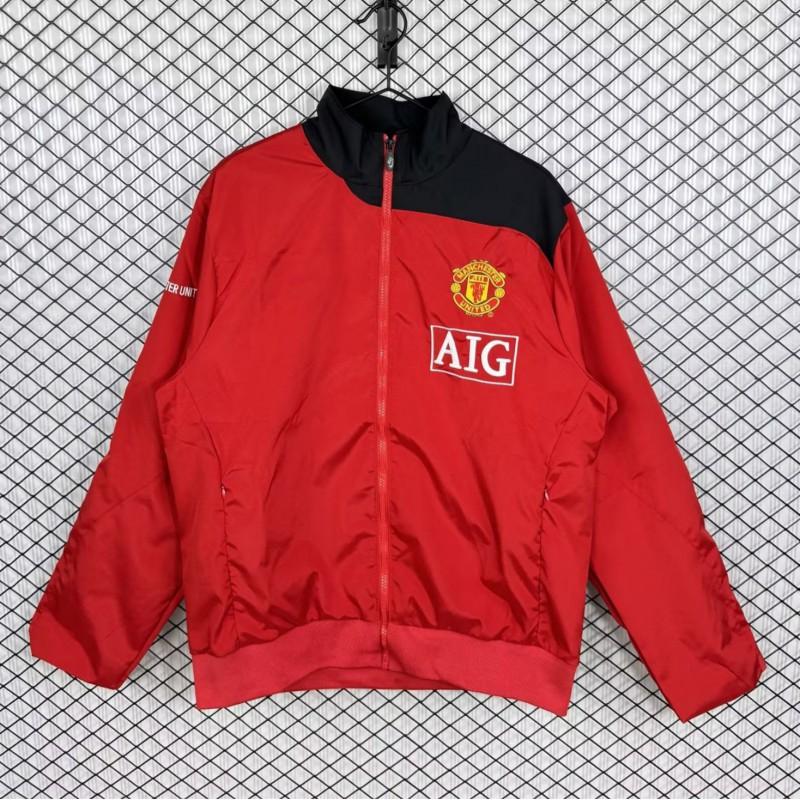 Maglia da Calcio Stile Vintage Giacca Sportiva Casual da Adulto Giacca a Vento Tutto