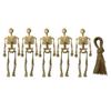 5pcs Mini keletons for Halloween Decor, 5.7" Small Skeleton Halloween Decoration for Haunted House Accessories Party Favors