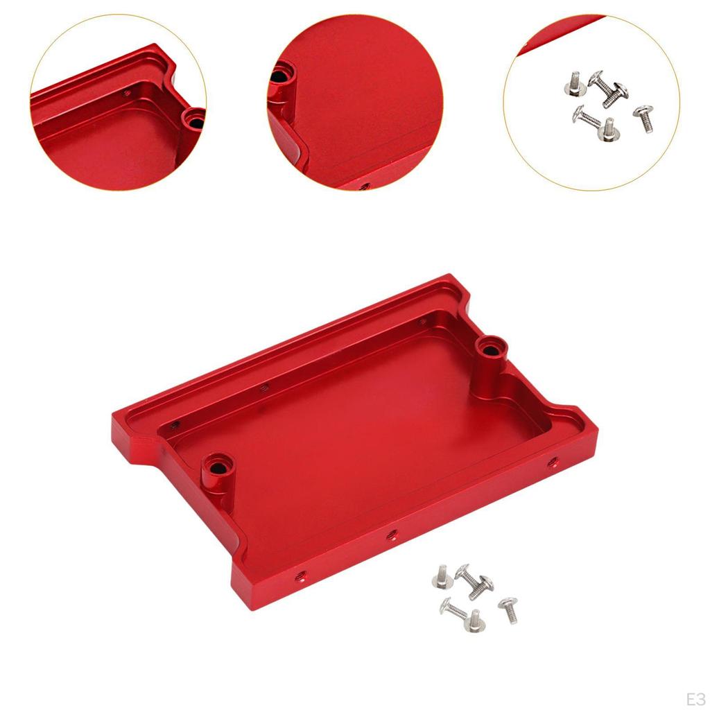 Metal Tail Plate Modified Accessories Replacement, Upgrade Tailboard Parts for 1/12 MN99S Climbing