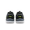Li Ning Textile, Synthetic Leather Cushioning Abrasion Resistant Breathable Low top Badminton Shoes Unisex Storm Gray AYTV015-2
