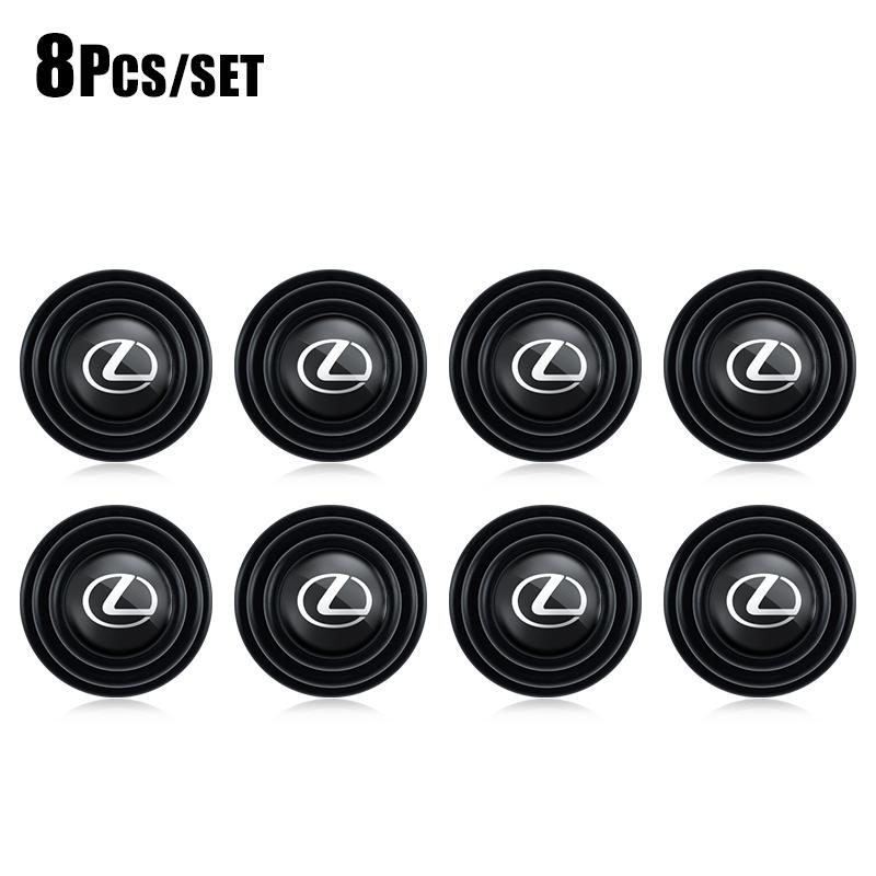 

Car Door Shock Absorber gasket Buffer Anti-collision Silicone Sticker For Lexus Fsport GS GX IS LS LX CT LC RC LBX RX 350h 450h