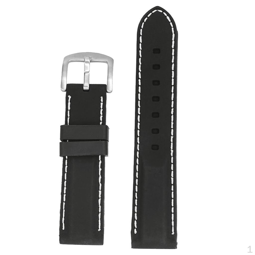 Watch Strap Silicone Rubber