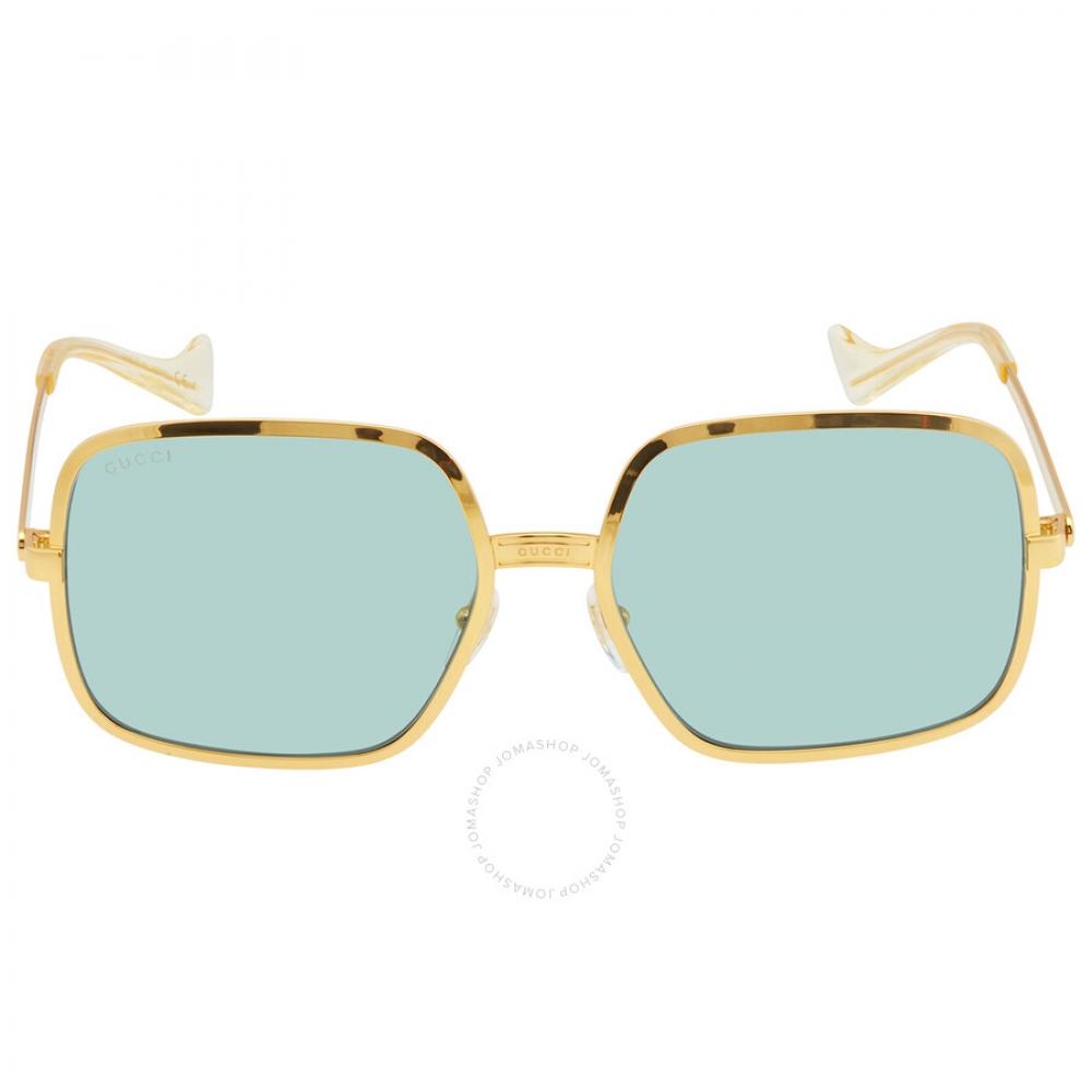 

Gucci Мужские солнцезащитные очки Green Square GG1063S 002 60