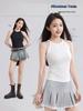 Tencel Lyocell Women's Sleeveless Halter Knit Camisole - Slimming Base Layer Top