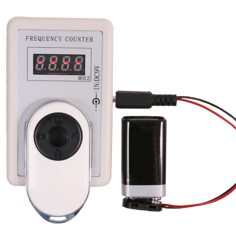Frequency Meter Counter Wireless Remote Control Detector Reader Transmitter Digital Meter Tester Tool 250MHZ-450MHZ