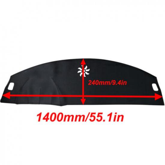 For Jaguar XF US Leather Dashmat Dash Cover Dashboard Mat Car Interior Pad