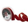 Velvet Ribbon - BERISFORDS - Mahogany - 100% Nylon - Machine Washable - 102x30 Cm
