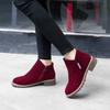 Fashion 2024 New Large Women's Boots Retro British Academy Style Comfortable and Fashionable Coarse Heeled Short Boots for Women