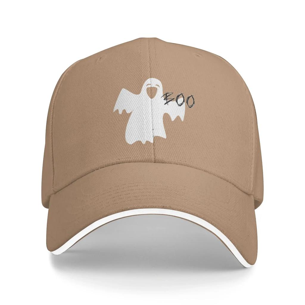 Ghost Of Disapproval Sun Baseball Cap Men Women Hand Letter Design Trucker Hat Adjustable Fashion Hunting Camping Snapback Cap