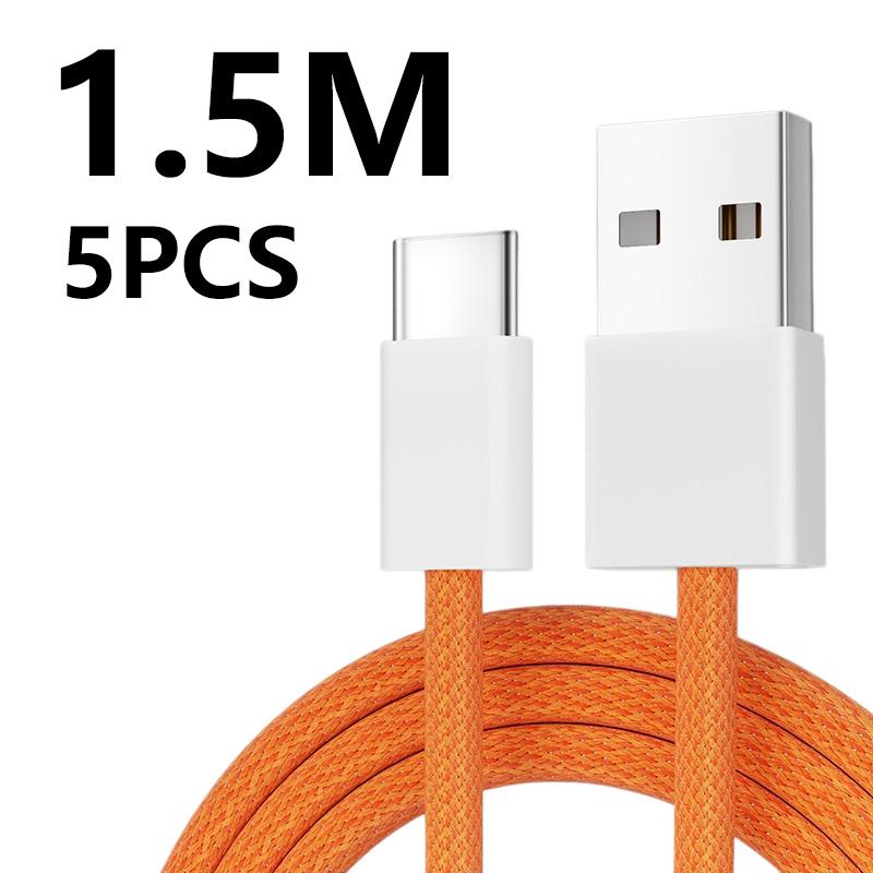 Data Cable USB A Cable to USB C 240W Fast Charging Charger Cable Supports Fast Charging For iPhone 17 16 Samsung Huawei Xiaomi