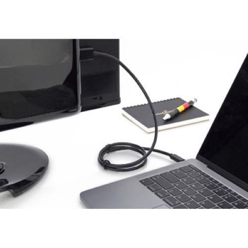 Câble USB Type-C vers HDMI - DIGITUS - 2m - 4K/2K - 60 Hz - Filtre à ferrite