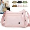 Módní dámská crossbody taška, úložný prostor s mnoha kapsami, lehká taška přes rameno, vhodná na nákupy, do práce i na každodenní nošení