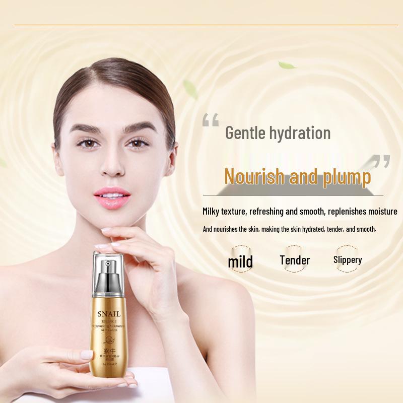 Bellamy Snail Essence Hydrating Toner & Lotion Set for Nourishing, Moisturizing, and Tender Skincare for Women