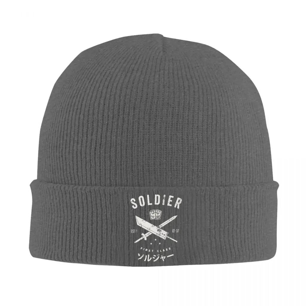 Final Fantasy Soldier Hat Autumn Winter Beanie Warm Caps Men Women Acrylic Knitted Caps