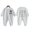 Infant & Toddler Bear Pocket Onesie Romper, Combed Cotton, Soft, Trendy Sweatshirt Style, 0-2 Years