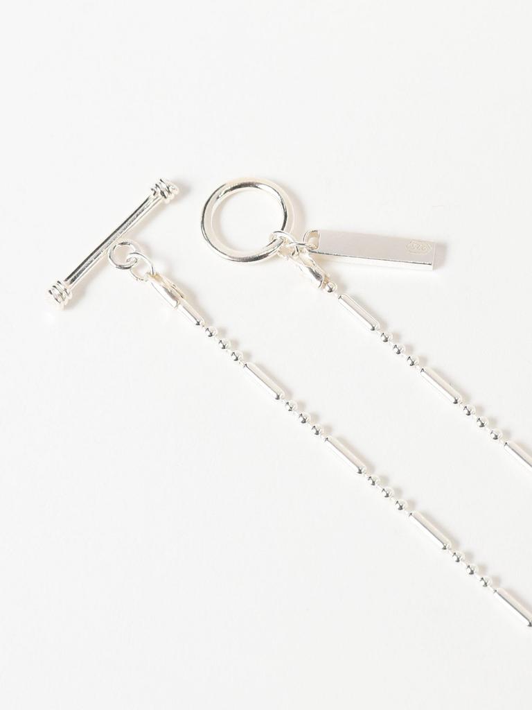 Ray Beams XOLO JEWELRY Cylinder Link Necklace, Women's, Silver, One Size