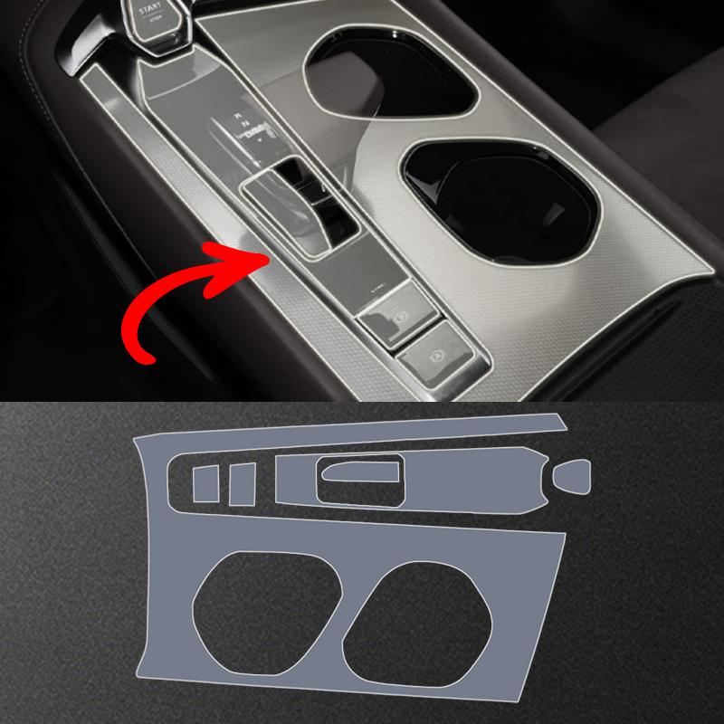 For MG 7 -2026 Steering Wheel Gear Shift Exhaust Outlet Lifting Panel Transparent TPU Protection Film