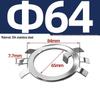 65MN Manganese 304 Stainless Steel Six-Claw Anti-Loosening Lock Nut Washer