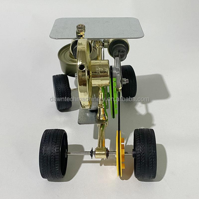 Hot Air Stirling Engine Experiment Model Power Car Motor Educational Physics Science Experiment Toy Gift Steam Experimental Toy