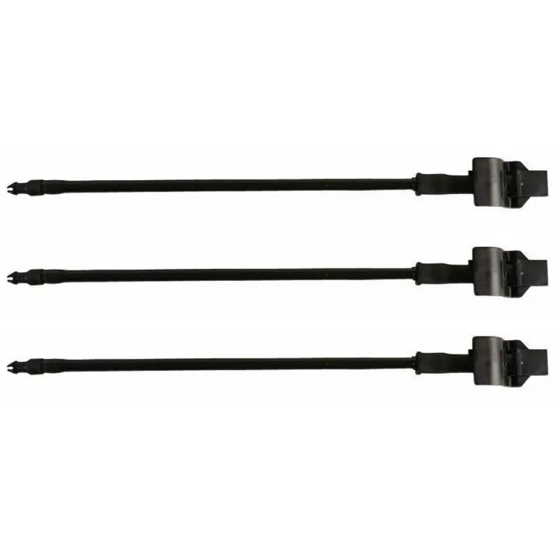 3 Pcs Windshield Washer Jet with Tube for Ford For Kuga Mk2 2013  Replacement Parts with OEM Number GJ5417666AA 2018769