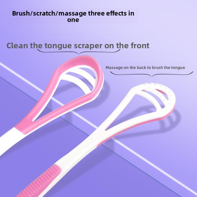 Adult and Child Double-Sided Tongue Cleaner