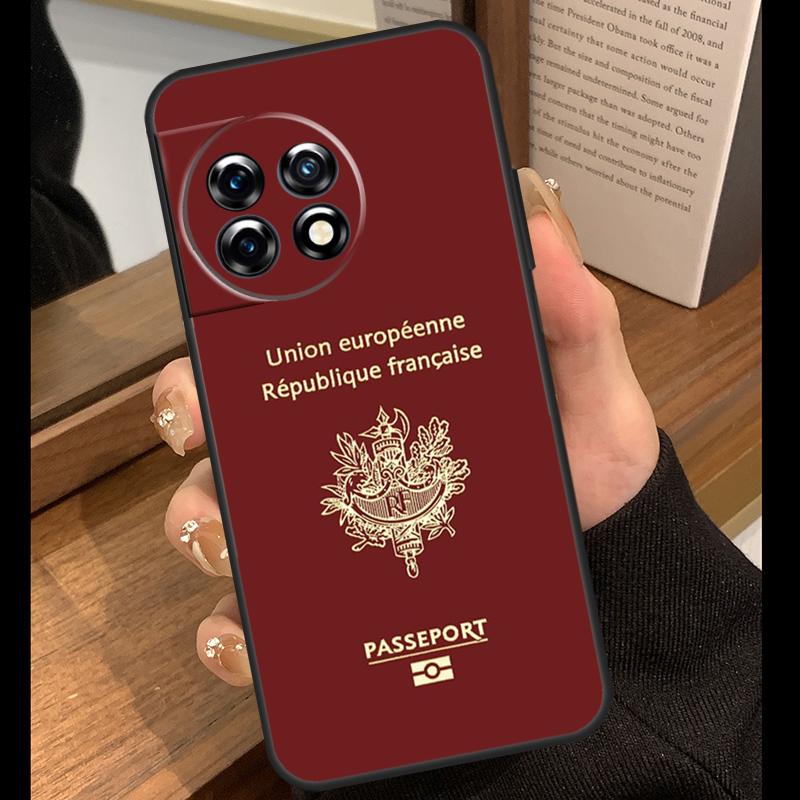 France Flag Case For OnePlus 15R 13R 13T 12R 15 13 12 11 10 Pro 10T Nord CE 3 4 Lite N20 N30 Nord 5 Cover